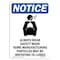 Signmission OSHA Sign, Always Wear Mask Some, 14in X 10in Peel And Stick Wall Graphic, 14" W, 10" H, Landscape OS-NS-RD-1014-L-10143 - alternate 1